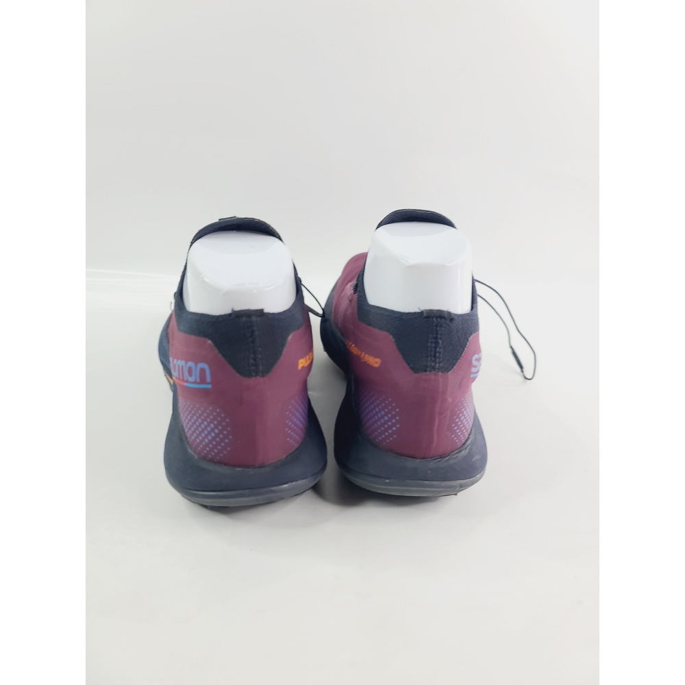 Salomon Brand Running Shoes Men's, Size 8.5 Purple and Navy Color. - Picture 4 of 9
